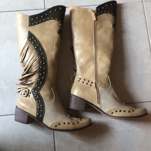 ❌❌❌ SOLD ❌❌❌ Vintage Western Cowgirl Boots - Picture 2 of 8